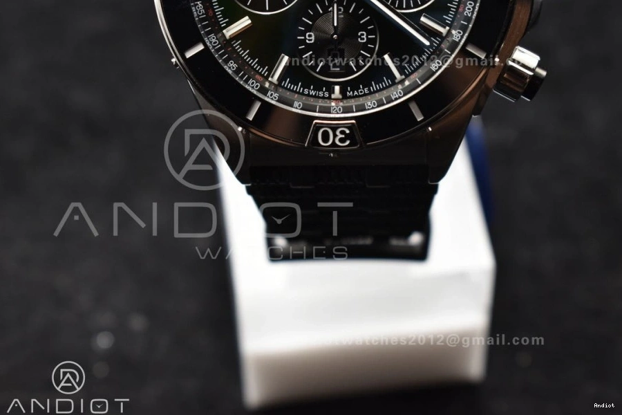 Bracelet Chronomat 536 1:1 Robber BLSF A TravelReady B01 Best Edition SS Green On 44mm Dial 0720